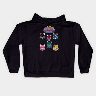 Cat valentine rangers Kids Hoodie